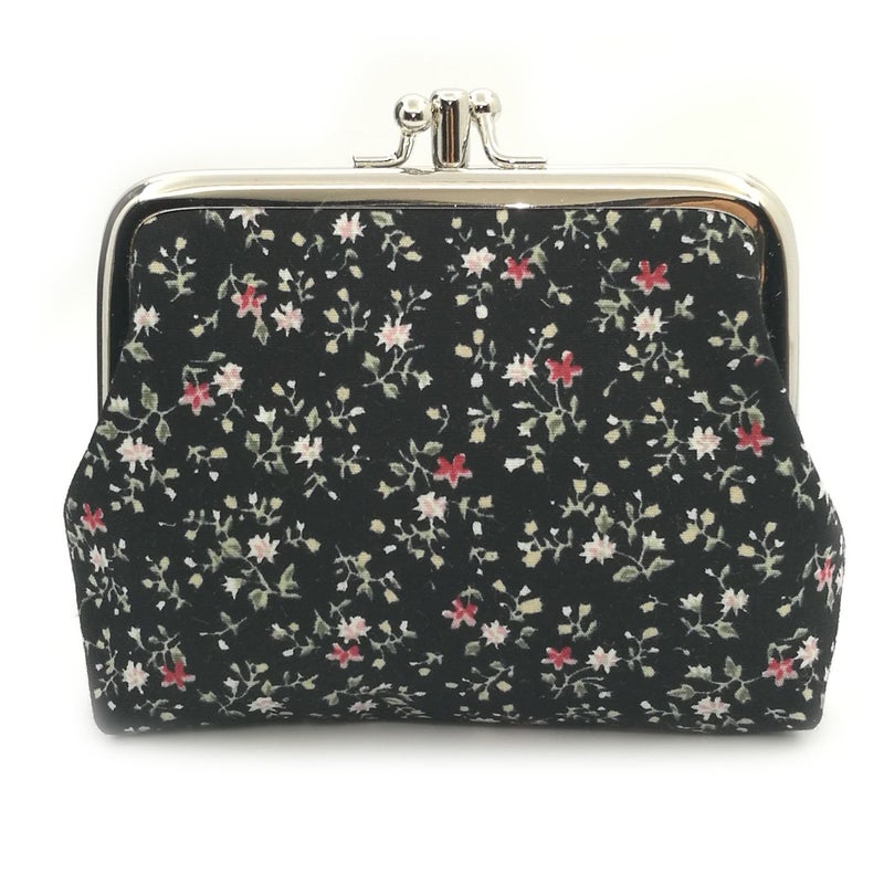 Sanxiner Cute Floral Buckle Coin Purses Vintage Pouch Kiss-lock Change Purse Wallets - Image 5